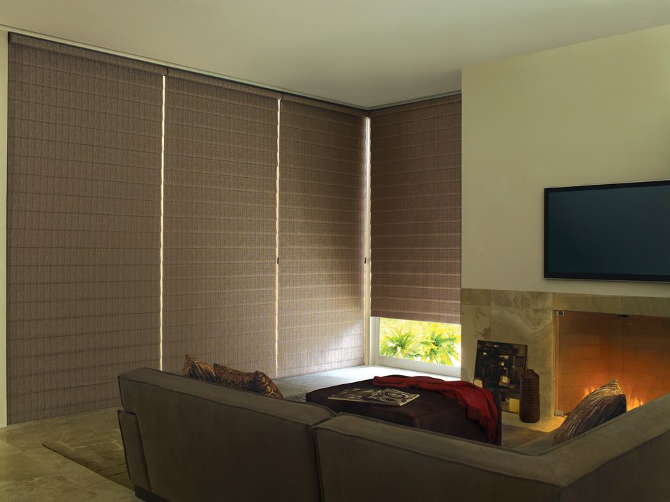 vignette modern roman shades