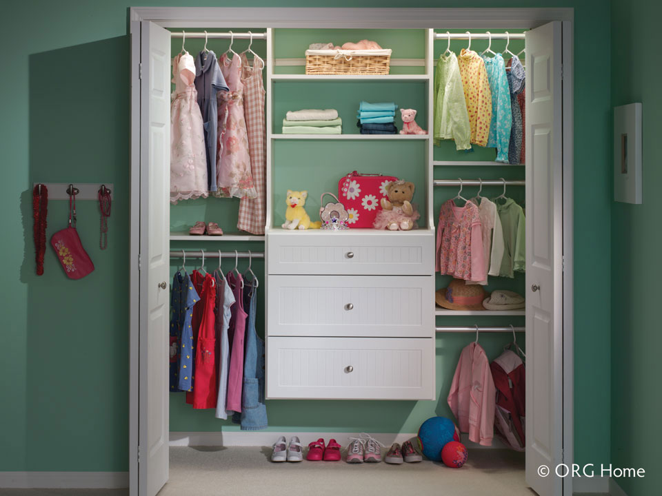 kids' closets organization tips