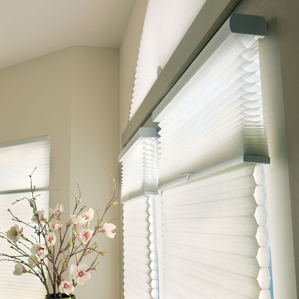 Honeycomb Shades from Strickland's Home