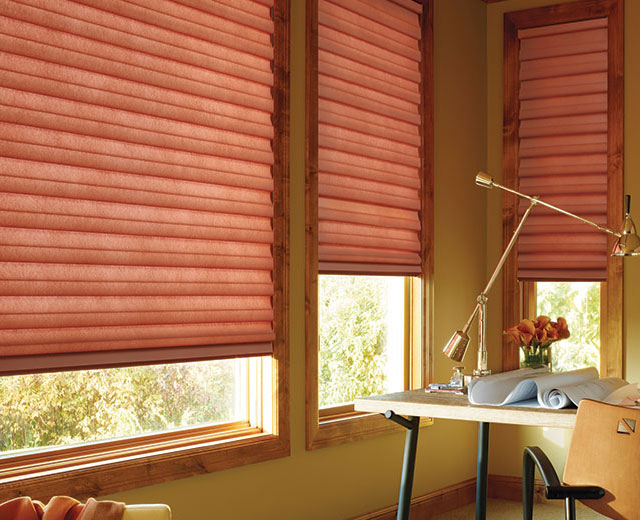 home office window treatments