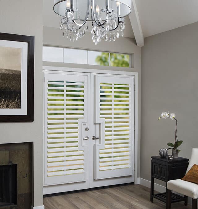 Can You Put Plantation Shutters on a Door? Fred Says Yes!