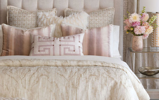 layered bed look