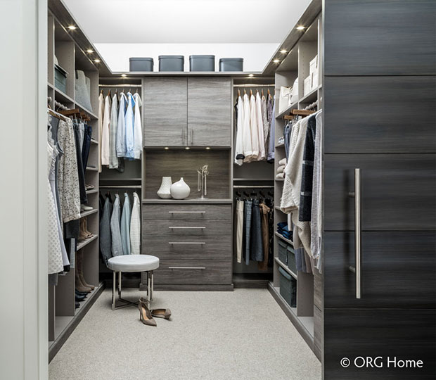 Gray Custom Closets are here to stay