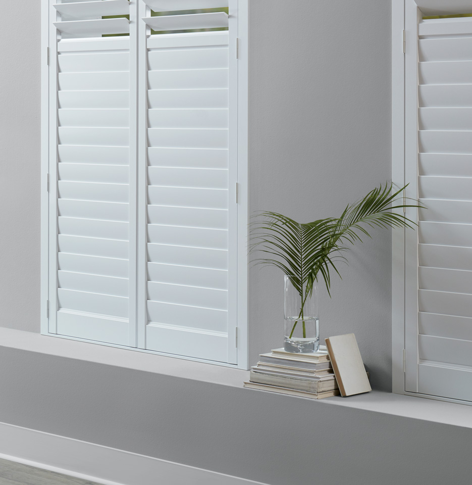 faux wood shutters