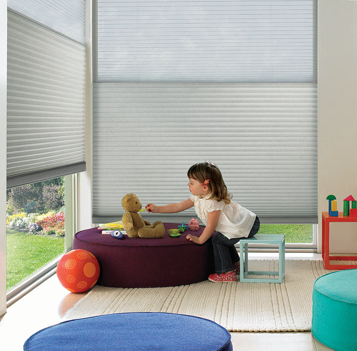 cordless window blinds by Strickland's Blinds, Shades and Shutters Wilmington NC