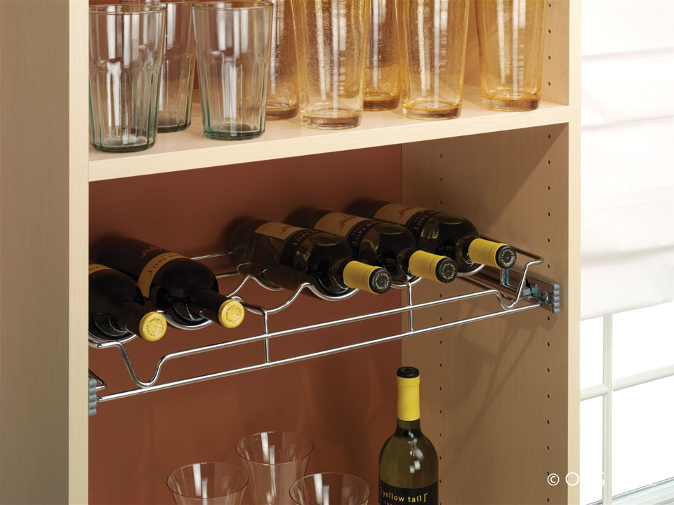 pantry wine rack