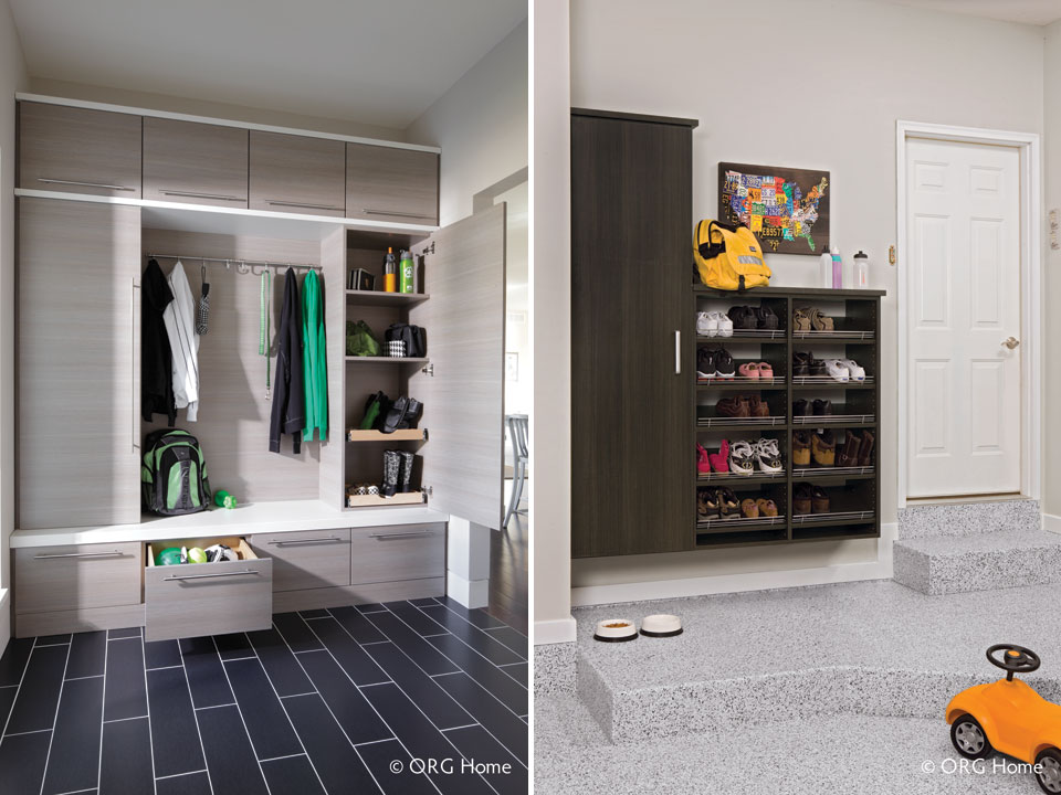 CRAFTWAND® - entryway closet design