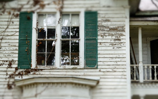 scary shutters and window treatments