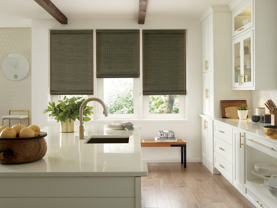 bamboo shade window treatment