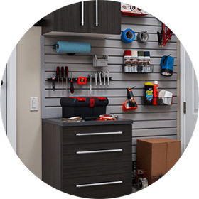 circle-car-enthusiast-garage bubble-drapes