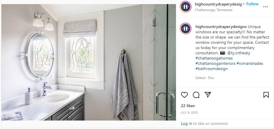 waterproof roman shade perfect for bathroom