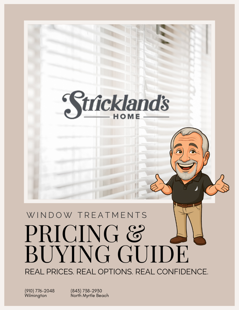 Pricing & Buying Guide for Strickland's Window Treatments