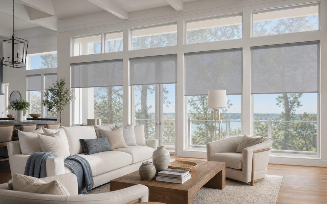 Motorized Window Treatments in Mayfaire & Autumn Hall: February Guide from Strickland’s Home