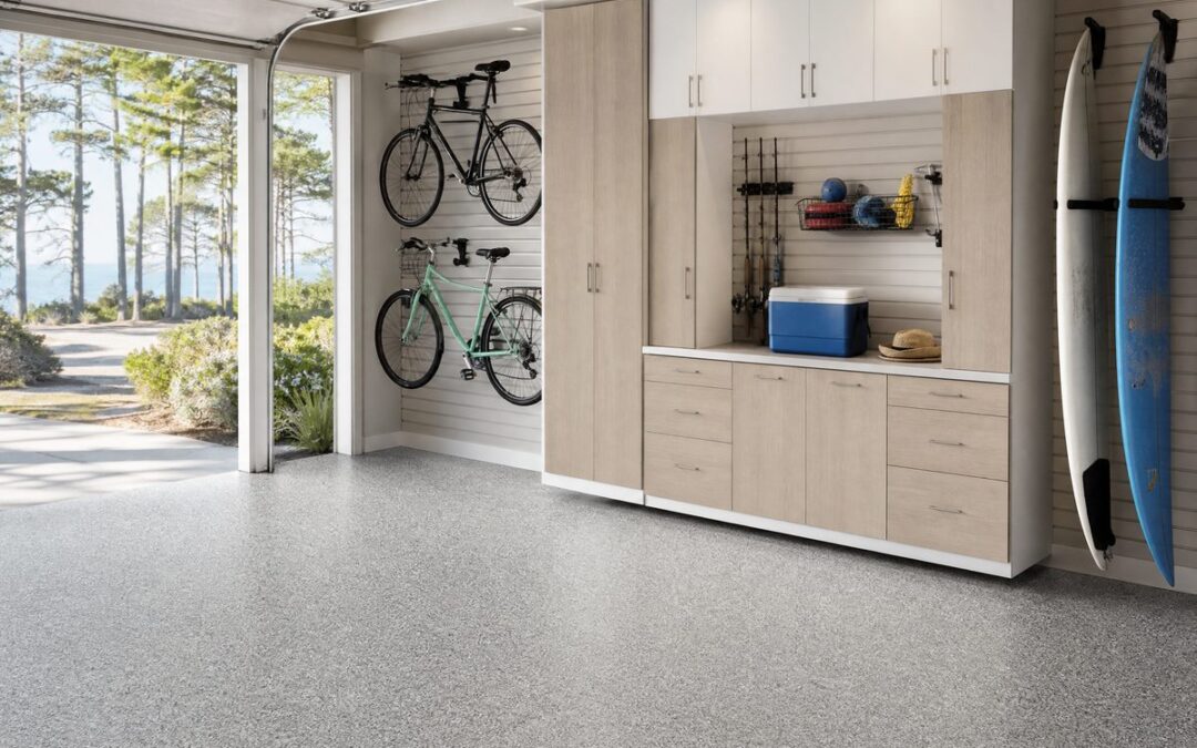 Sloop Point to Scotts Hill: May Garage Floors & Cabinets That Beat Salt Air